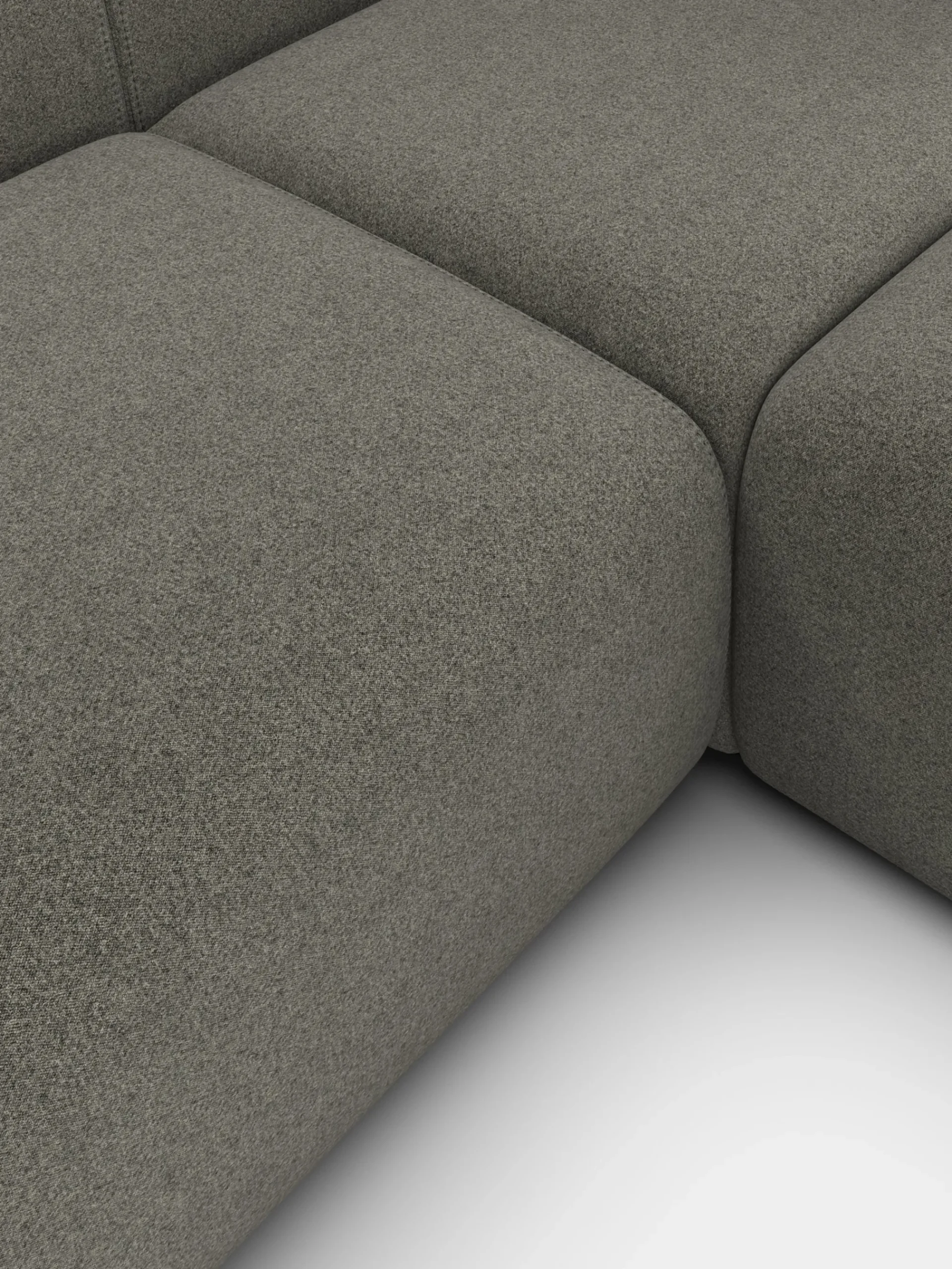 Tom Dixon Sofas*Plump Left Arm & Right Facing Chaise Longue Modular Sofa