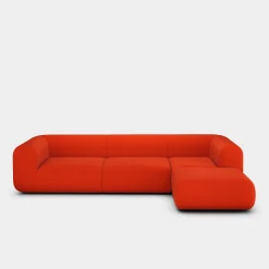 Tom Dixon Sofas*Plump Left Arm & Right Facing Chaise Longue Modular Sofa