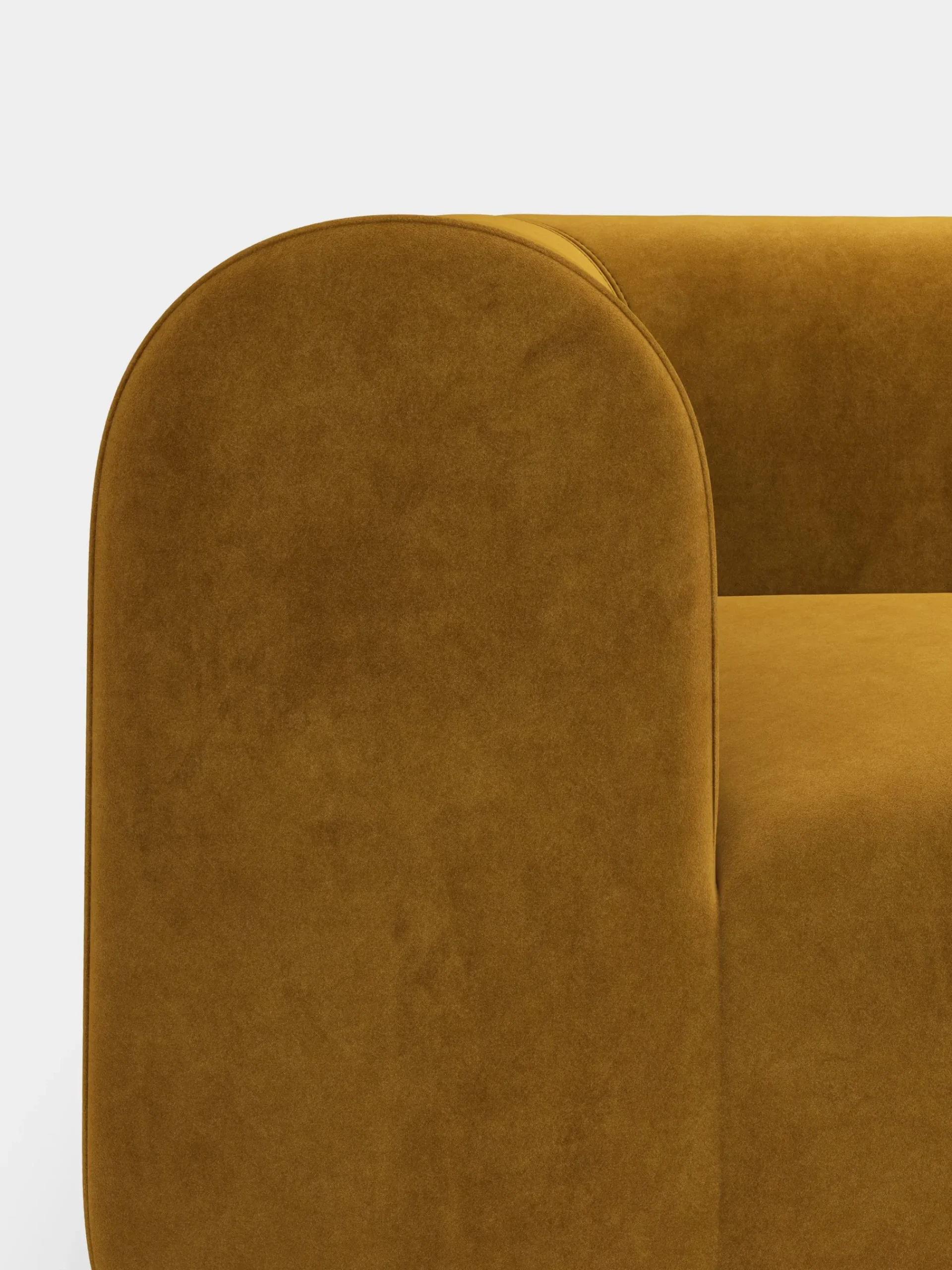 Tom Dixon Sofas*Plump Left Arm Facing Backrest Modular Sofa