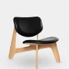 Tom Dixon Lounge Chairs*Slab Natural Wood Lounge Chair