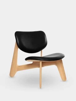 Tom Dixon Lounge Chairs*Slab Natural Wood Lounge Chair
