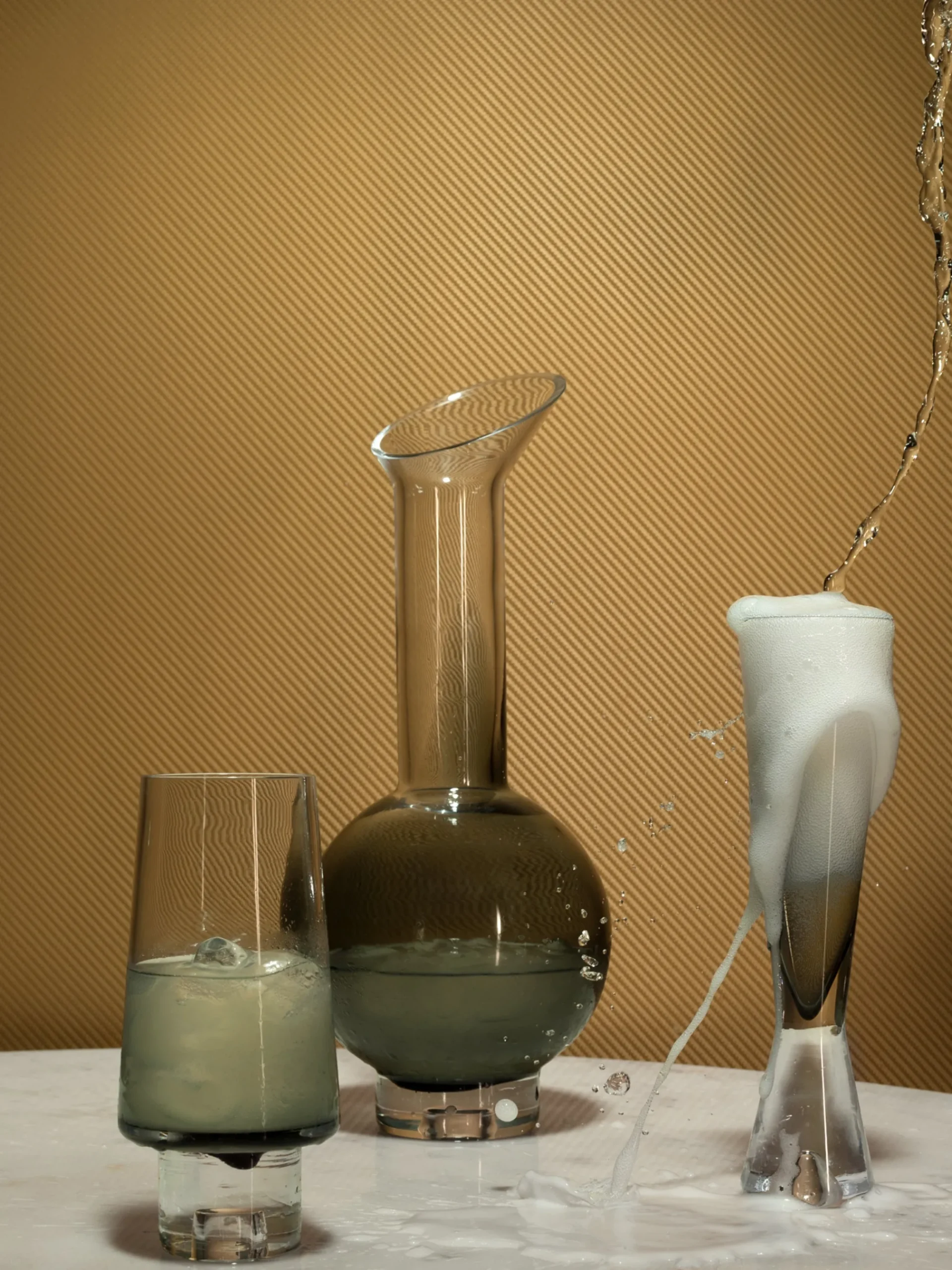 Tom Dixon Glassware*Tank High Ball Glasses Set